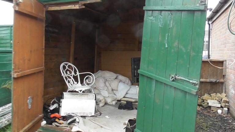  Inside the &#39;slavery&#39; shed in Cumbria where a man was kept for 40 years