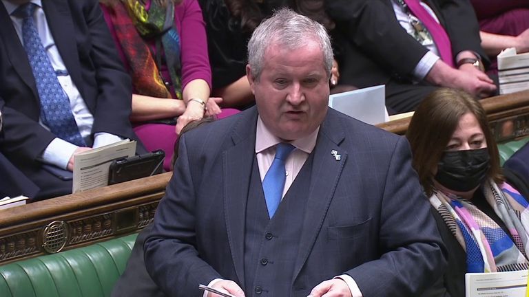 Ian Blackford leads the SNP in Westminster. 