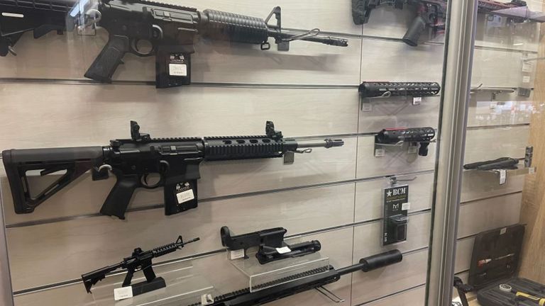 Gun shop called Tactica includes the shooting range