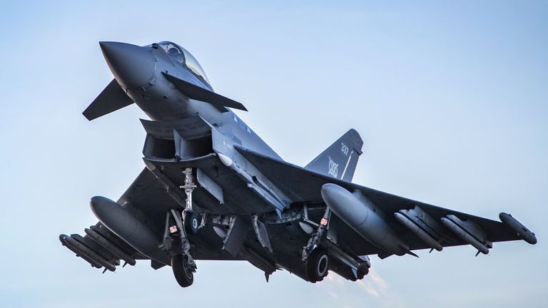 Typhoon fighter jets grounded over safety concerns