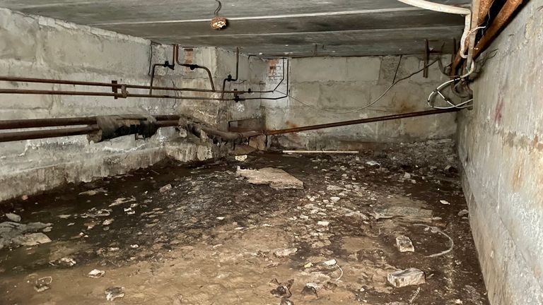 Kharkiv underground shelter Stuart Ramsay