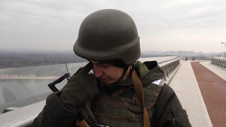 Soldier in Kyiv - Sergiy Petroshenko