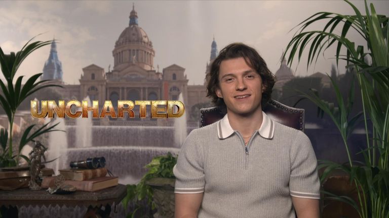 Uncharted starring Tom Holland and Mark Wahlberg also features