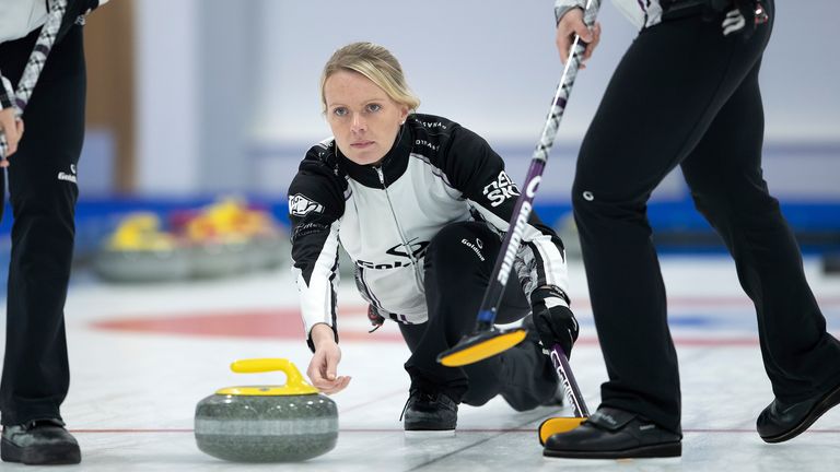 Nurse Vicky Wright is part of Team GB&#39;s curling team