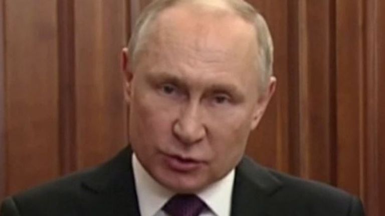 Vladimir Putin delivers message on national security