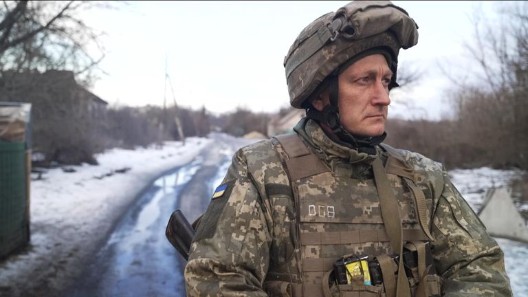 Ukrainian Army solder, Vladymir Zhmat
