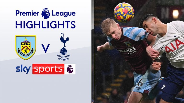 Burnley 1-0 Tottenham | Premier League | | Watch TV Show | Sky
