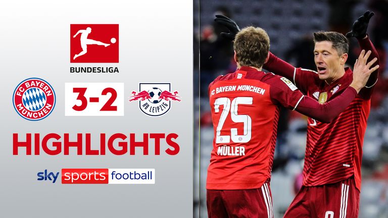 Bayern Munich 3-2 RB Leipzig | Bundesliga highlights | Video | Watch | Sky Sports