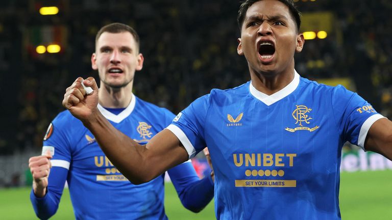 Rangers Vs Borussia Dortmund We Want To Keep Alfredo Morelos Quiet Says Marco Rose Video Watch Tv Show Sky Sports