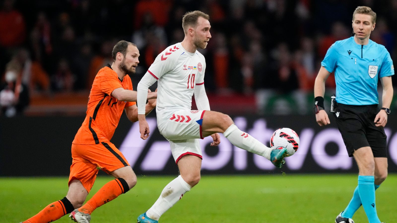 Christian Eriksen says his return goal is just a warm up for World Cup 2022