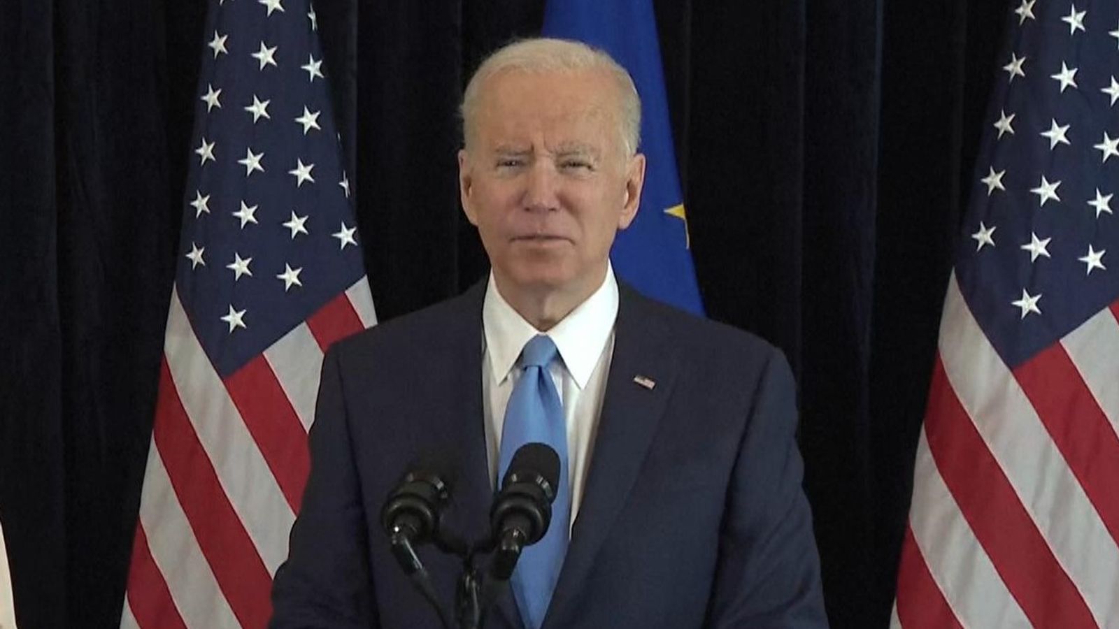Joe Biden says US and EU will work together to reduce dependence on ...