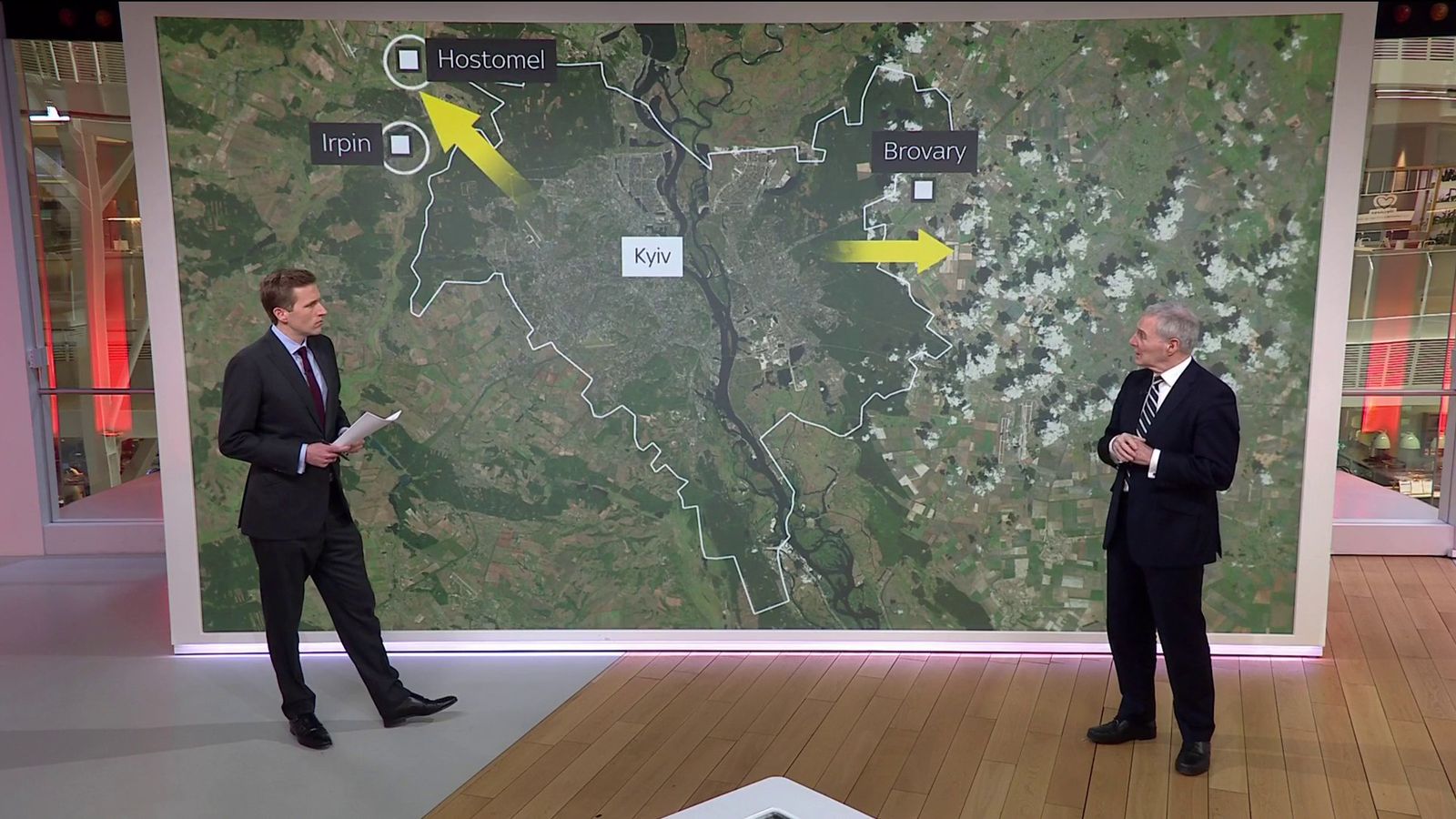 Ukraine forces 'success' near Kyiv | News UK Video News | Sky News