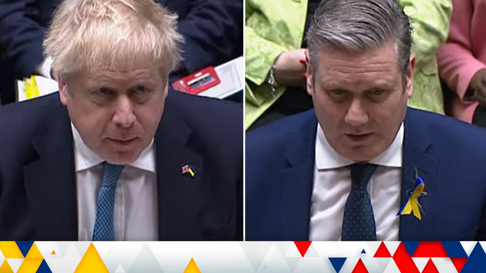 Starmer V Johnson In Full: Ukrainian Ambassador Receives Standing ...