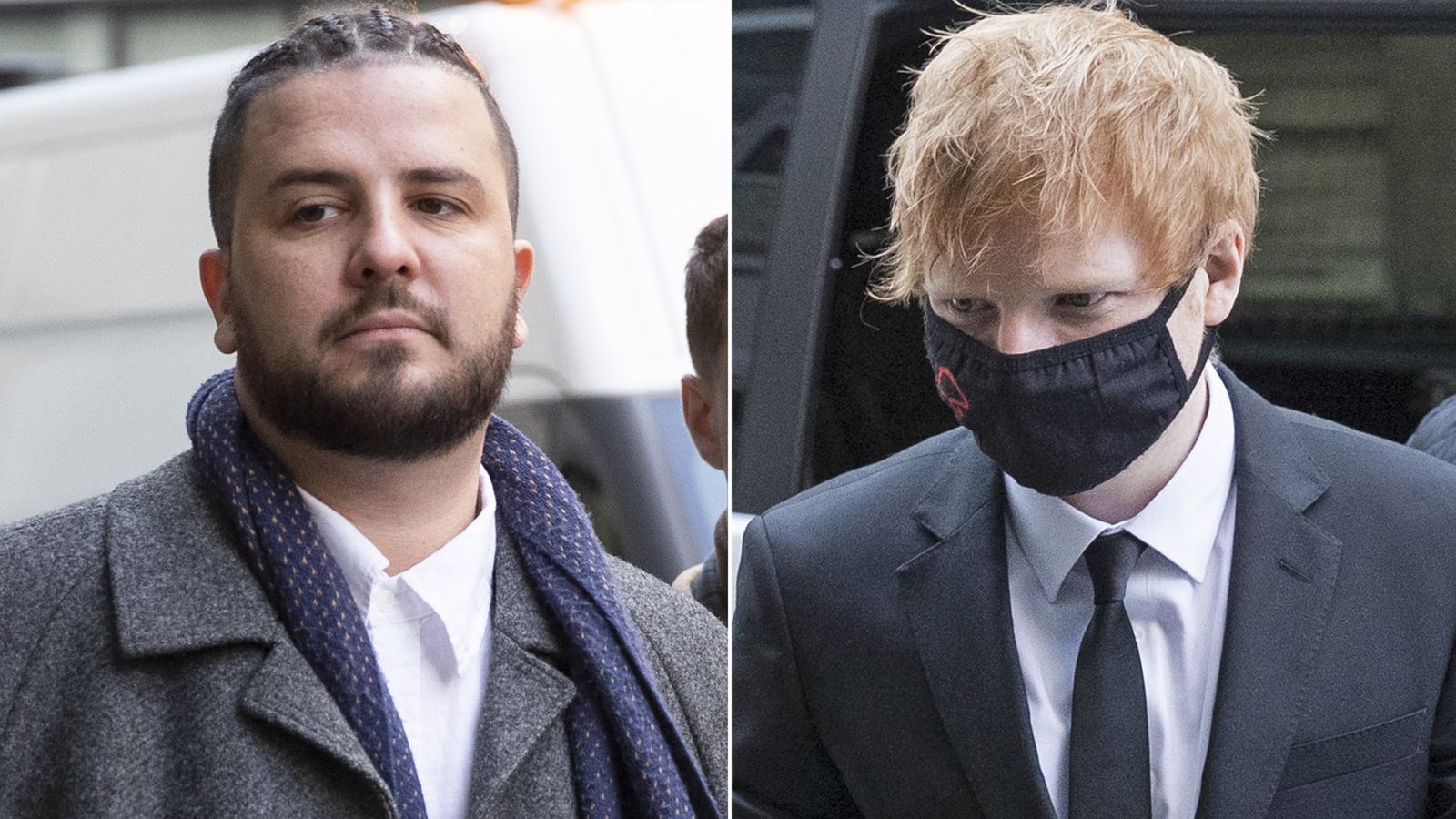 Ed Sheeran copyright case: Songwriter Sami Chokri so 'shocked' at Shape Of You similarities he had to 'pull over' | Ents & Arts News | Sky News