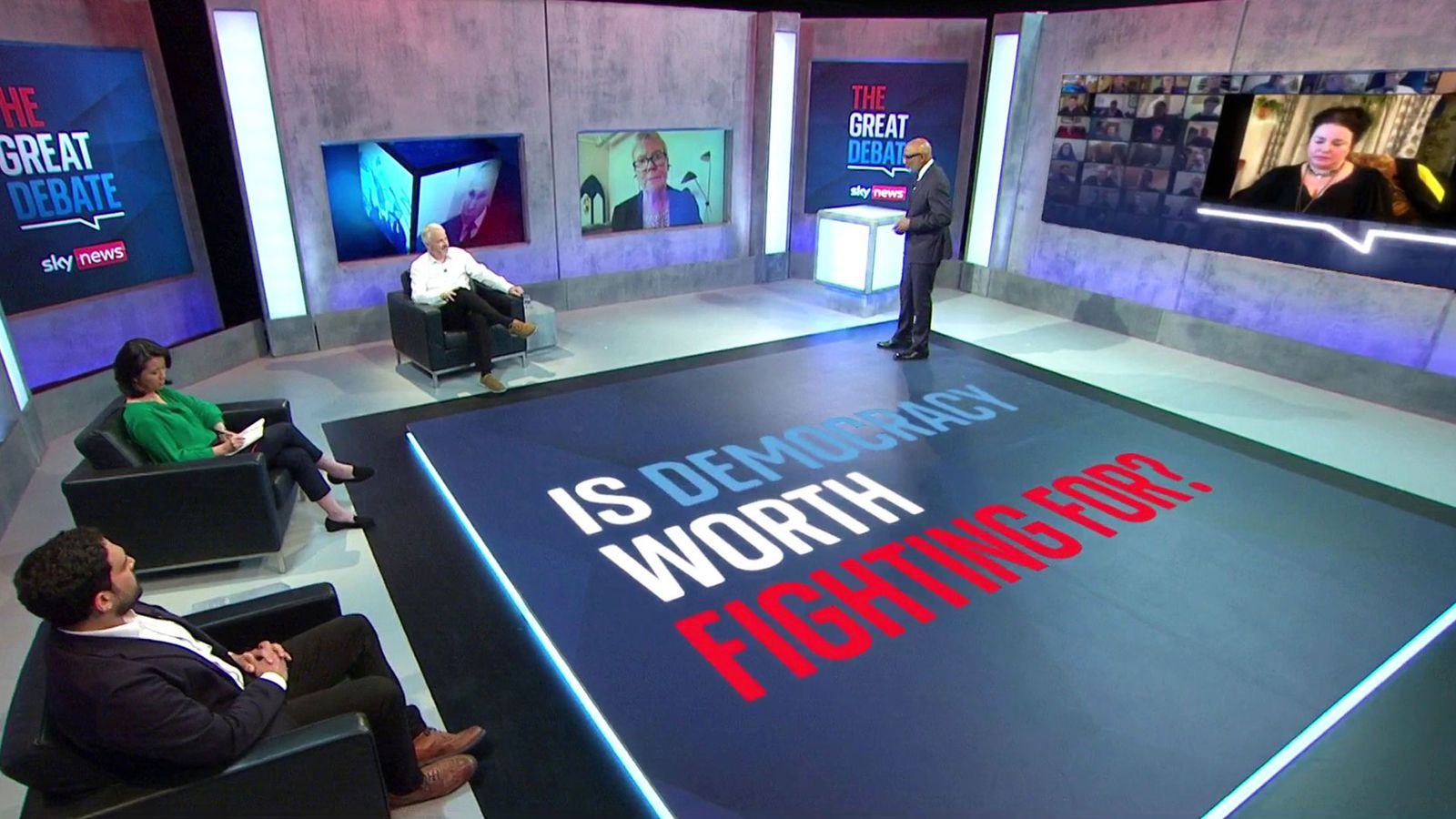 The Great Debate: Is Democracy Worth Fighting For? | News UK Video News ...