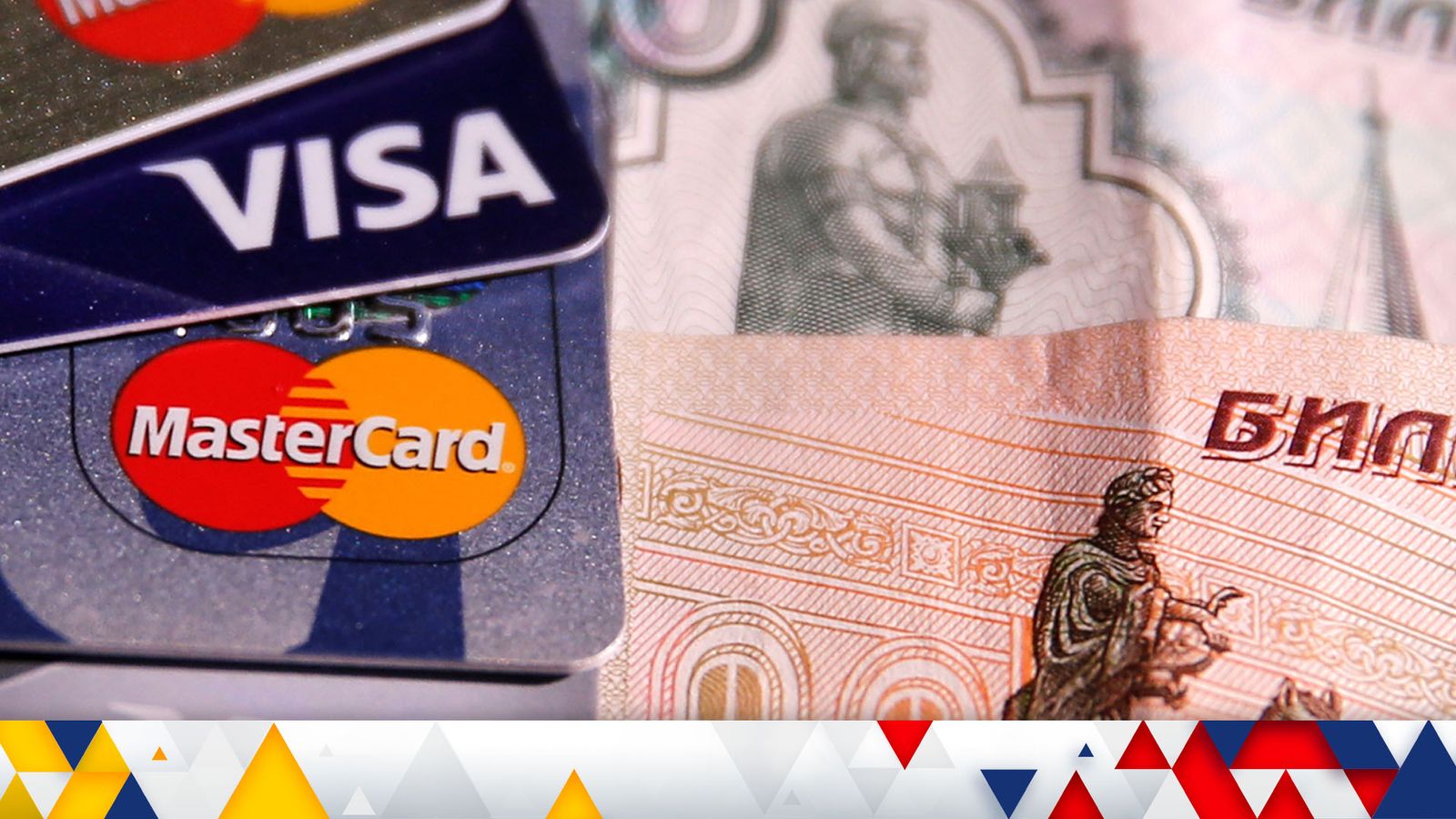 Invasion en Ukraine : Visa et Mastercard annoncent la suspension de leurs opérations en Russie |  Actualité économique