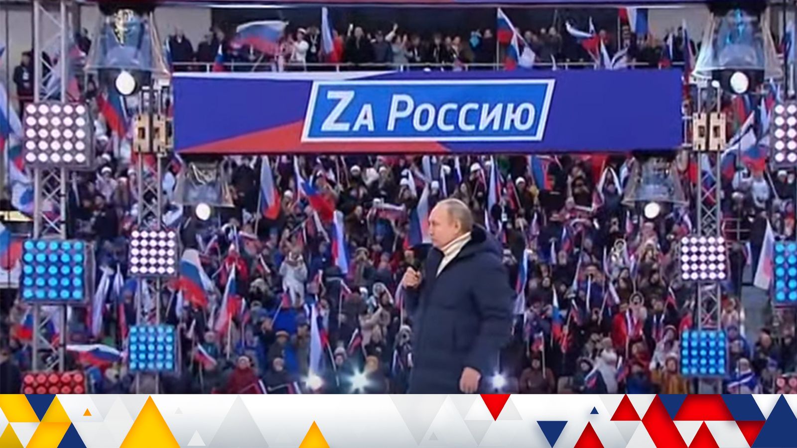 Poutine salue “l’opération spéciale” en Ukraine lors d’une grande fête pour la “réunification” de la Crimée |  Nouvelles du monde