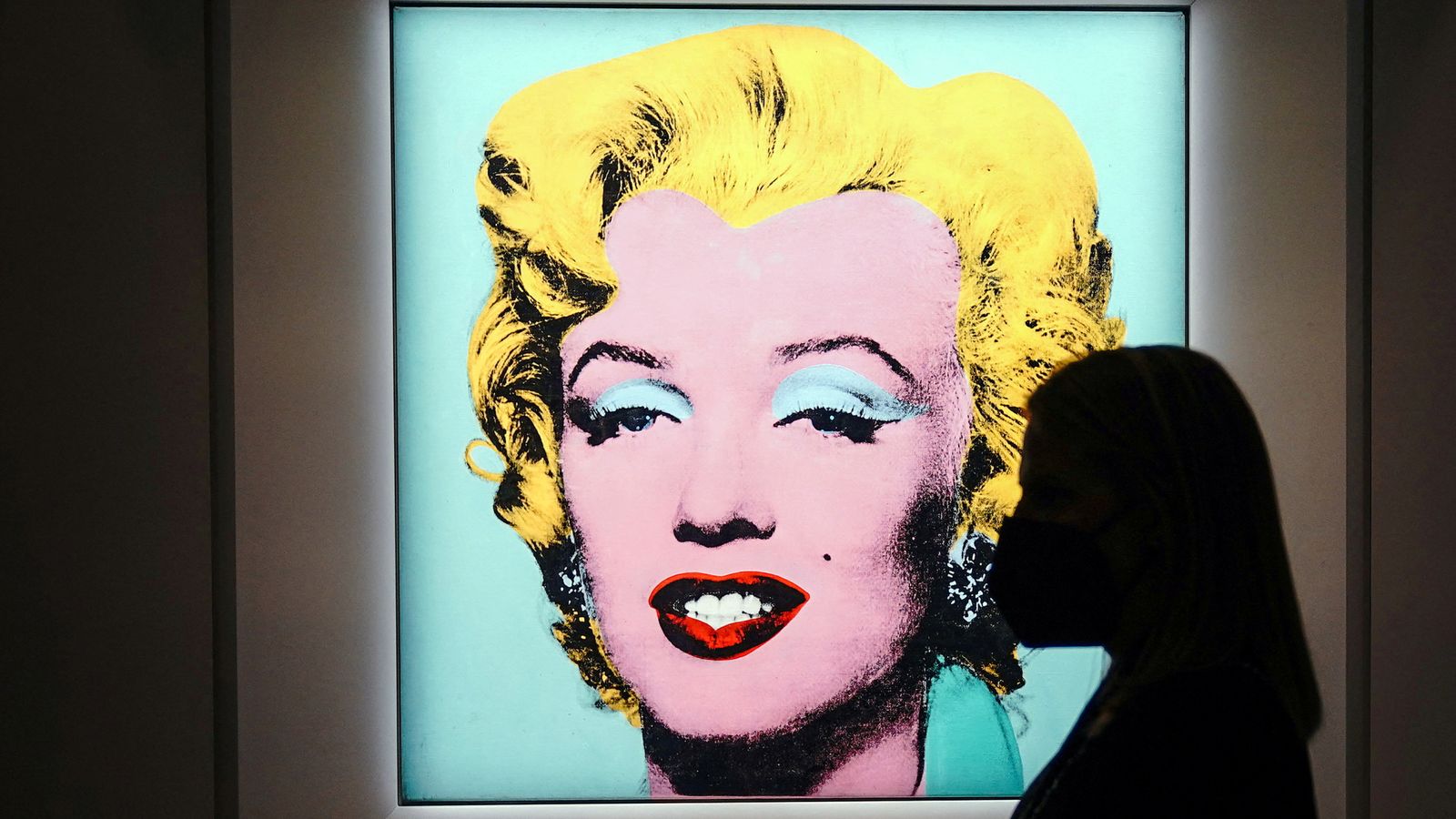 Warhol's Shot Sage Blue Marilyn could become the most expensive 20th  century artwork ever auctioned | Ents & Arts News | Sky News