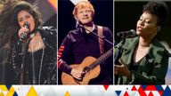 composite re the Concert For Ukraine -  three way featuring Camila Cabello, Ed Sheeran, and Emeli Sandé 