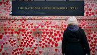 National COVID memorial wall in London