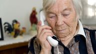 Coercive and predatory companies are targeting the elderly to sell unnecessary insurance over the phone. File photo.