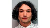 Ezra Miller was arrested and charged for disorderly conduct and harassment in a karaoke bar in Hawaii. Pic: Hawaii Police Department/AP