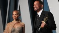 Will Smith and Jada Pinkett Smith at the Vanity Fair Oscar party during the 94th Academy Awards in Beverly Hills, California, U.S., March 27, 2022. REUTERS/Danny Moloshok
