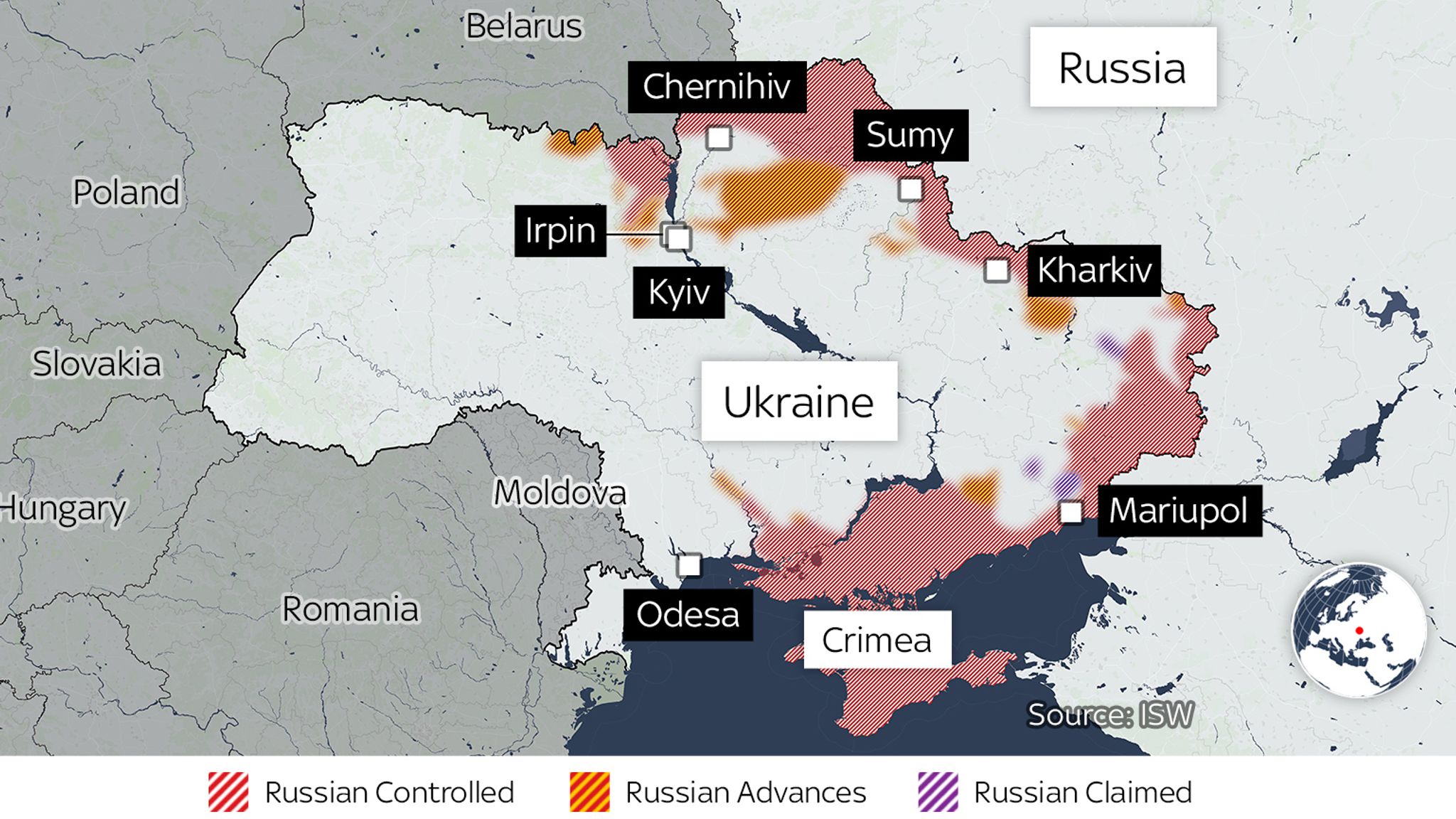 Ukraine war: Children buried under rubble after Russian airstrike hit ...