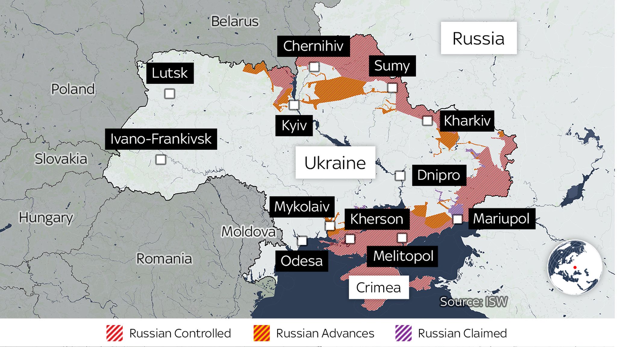 Ukraine war: UK deploying Sky Sabre ground based air defence system and ...