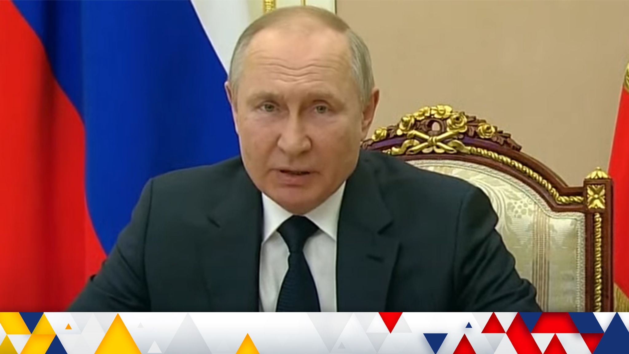 Ukraine war: Vladimir Putin trying to justify invasion by holding 'faux ...