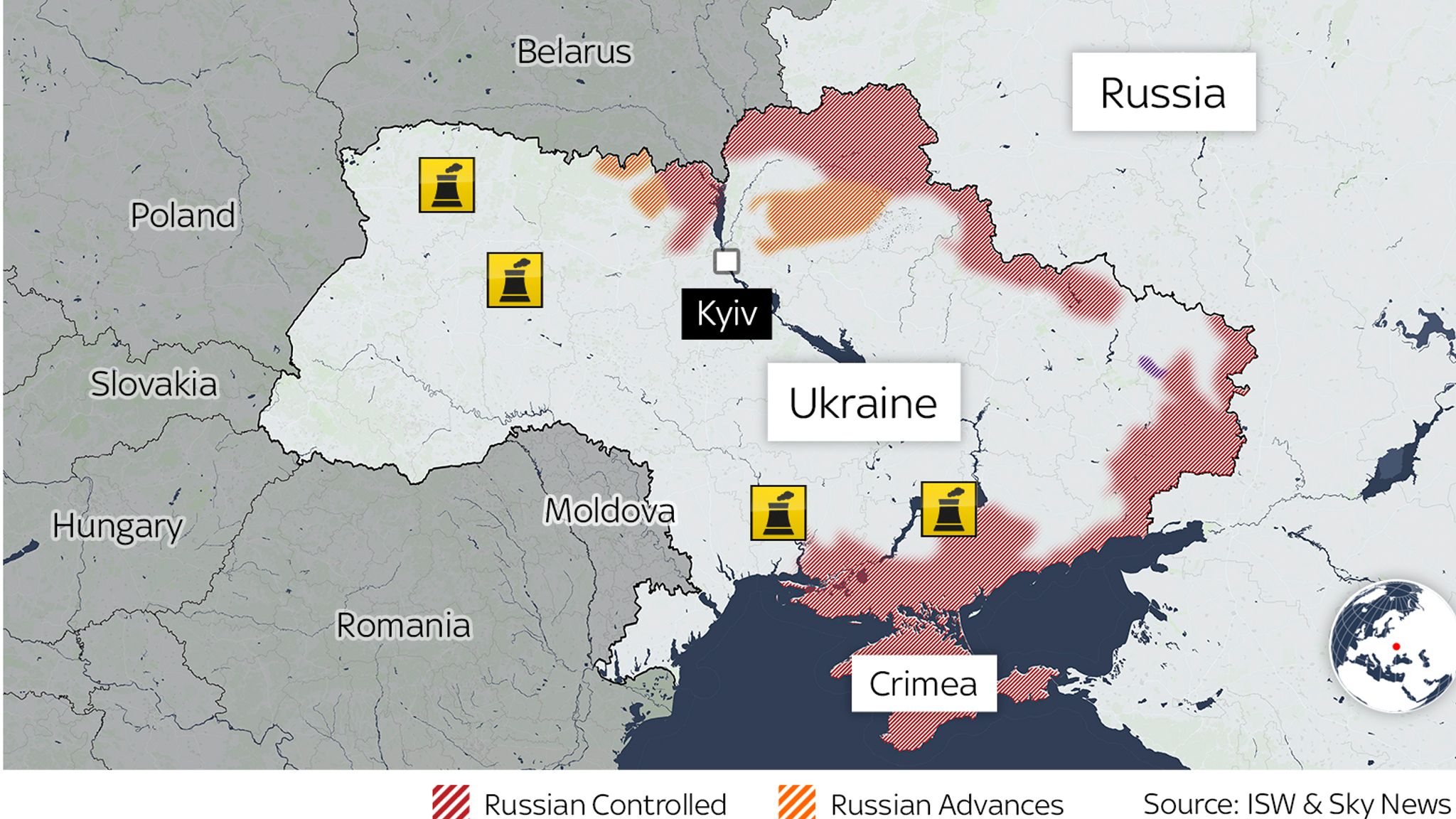 Ukraine invasion What do we know about the Ukrainian power plant hit