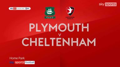 Plymouth 2-0 Cheltenham