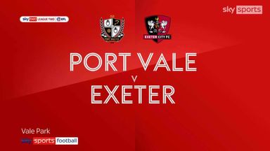 Port Vale 0-0 Exeter