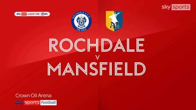 Rochdale 0-1 Mansfield