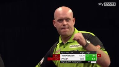 MVG lands a stunning 144 but goes on to lose to Price