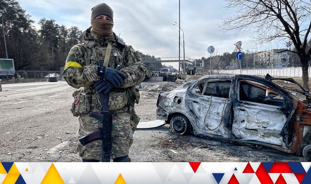 Ukraine war: After ambushing and driving back Russian troops Ukrainian soldiers prepare for attack on Kyiv - Vimarsana News