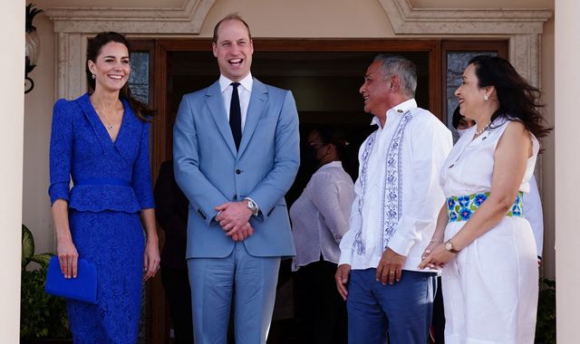 Prince William and Kate arrive in Belize after protests forced them to cancel trip on Caribbean tour - Vimarsana News