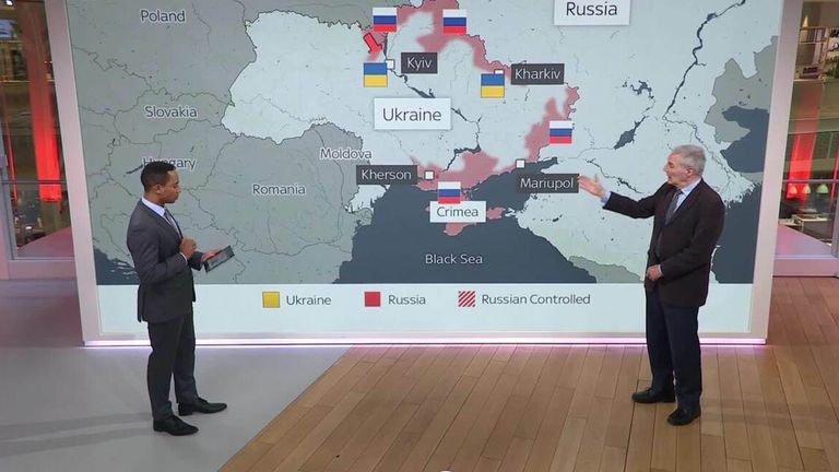 Defence and security analyst Michael Clarke looks at the various hotspots in Ukraine and where Russians may focus on next.