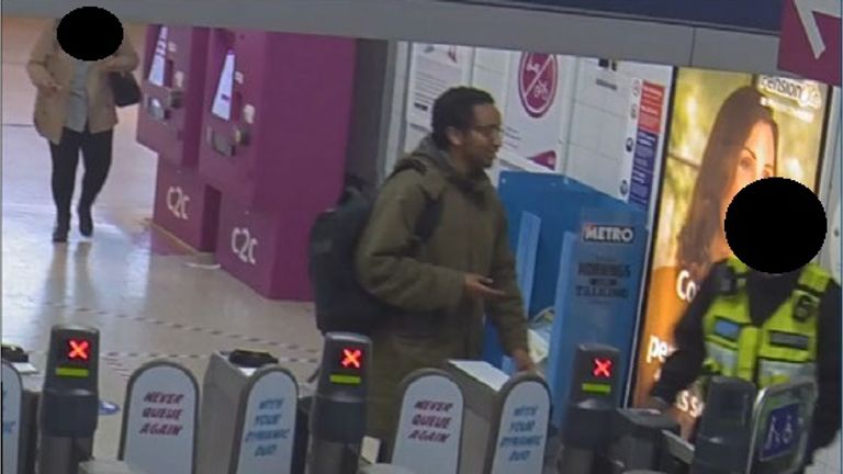 CCTV images and other material from David Amess /  Ali Harbi Ali trial
Ali rail travel between Gospel Oak tube station, and Leigh on Sea railway station