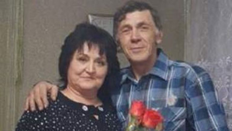 Oleg and Anna Fedko who are amongst those reportedly killed in Ukraine