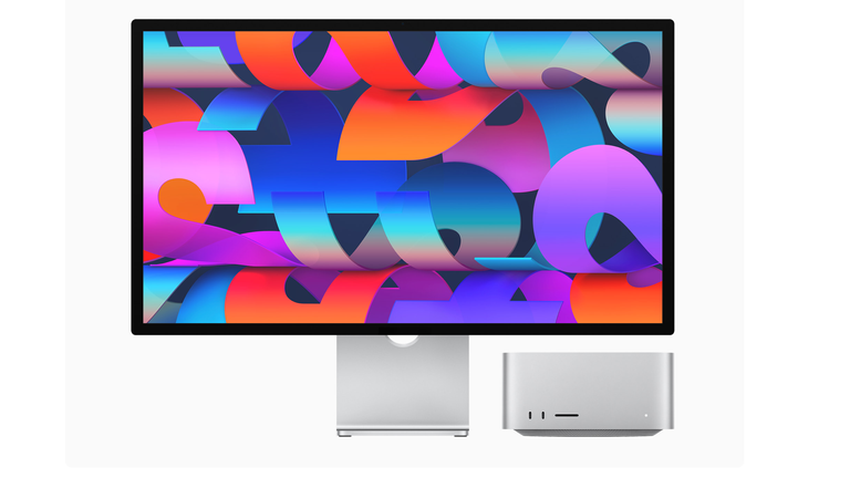 The Mac Studio and Studio Display come in at several thousand pounds. Pic: Apple