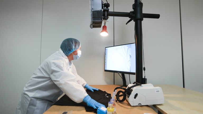Forensic Examiners use new Infrared Blood Search Technology