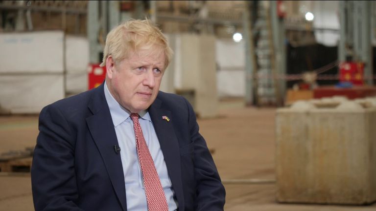 Prime Minister Boris Johnson speaks with Sky's political editor Beth Rigby.