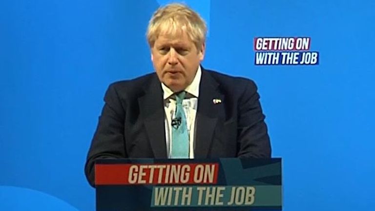 Boris Johnson says the people of the UK voted for Brexit because they wanted to be free