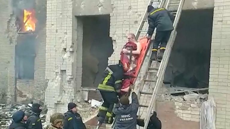 Chernihiv resident rescued