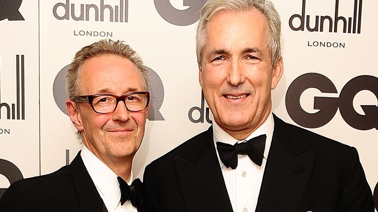 Entrepreneur of the year Chris Corbin and Jeremy King at the 2012 GQ Men Of The Year Awards at the Royal Opera House, Bow Street, London