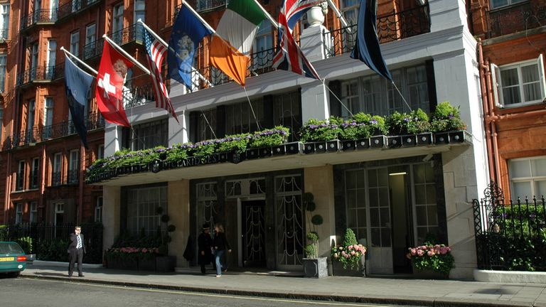Claridge&#39;s Hotel, London, England, Britain

