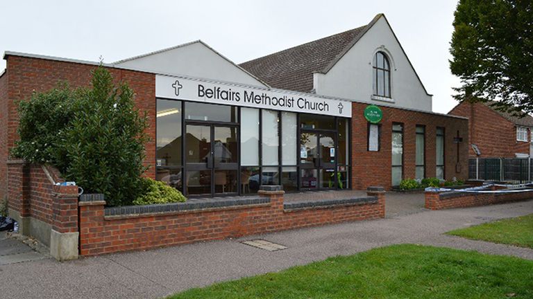 Sir David Amess was stabbed to death at Belfairs Methodist Church