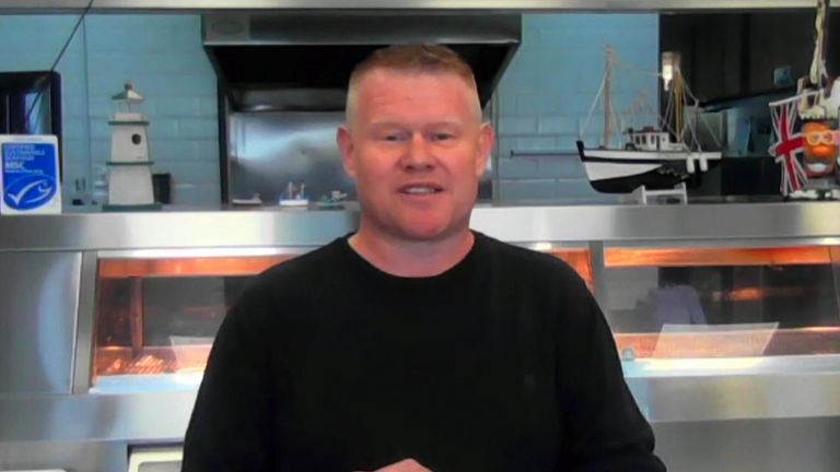 Andrew Crook is president of the national Federation of Fish Friers