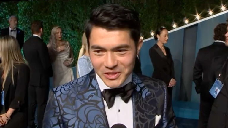 Henry Golding at the Oscars